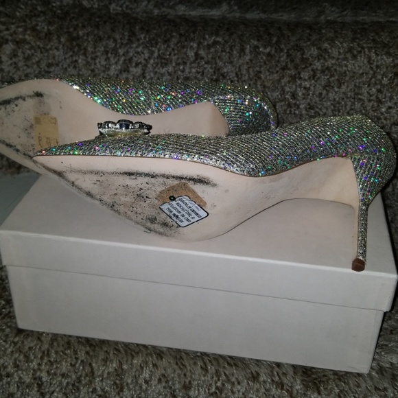 Authentic Marchesa Luxury Shoes, Wedding Heels - Picture 7 of 8